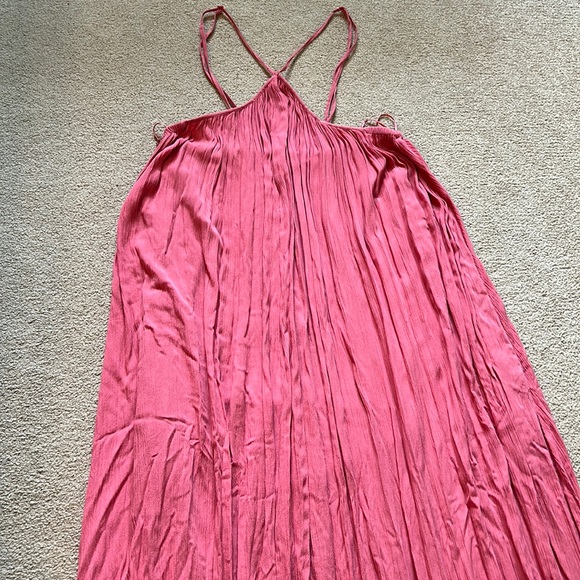 Elan pink long flowing dress - Picture 2 of 6